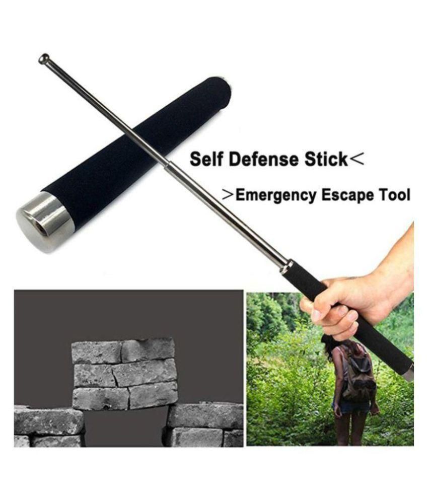 Heavy Metal Extendable Self-Defense Stick (Pack of 1)