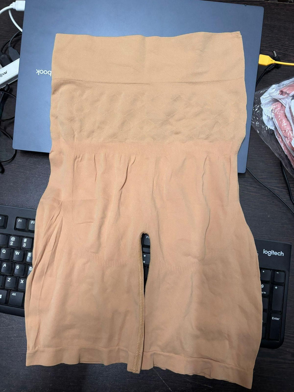 SculptCurve™ 4-in-1 Seamless High-Waist Shaper: Tummy, Back, Thighs & Hips