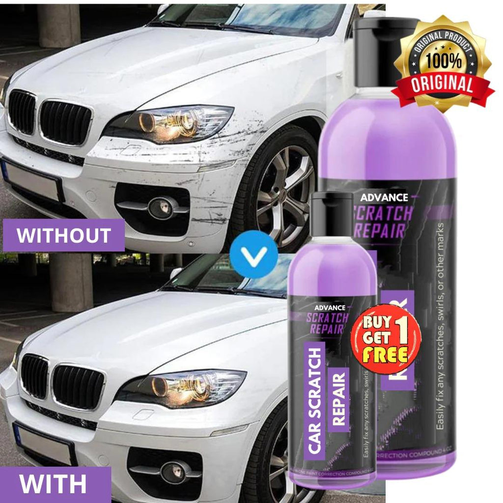 Instant Car Scratch Repair Kit: Professional Scuff & Swirl Remover (Pack of 2)