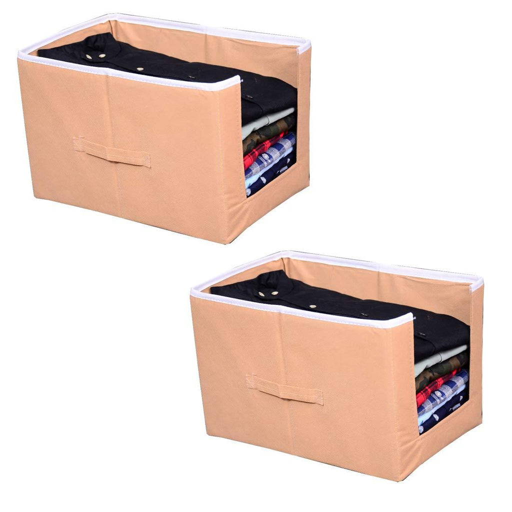 2-Pack Stackable Wardrobe Organizers: Dust-Free, Anti-Wrinkle Clothing Storage