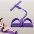 Multi-Function Yoga Resistance Band: Tummy Trimmer & Full Body Slimming Tool