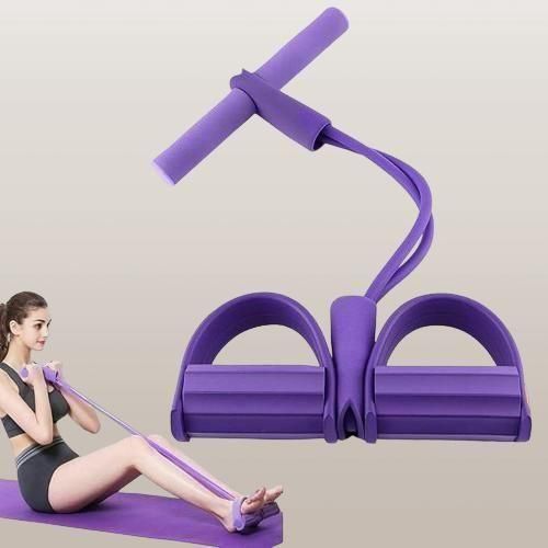 Multi-Function Yoga Resistance Band: Tummy Trimmer & Full Body Slimming Tool