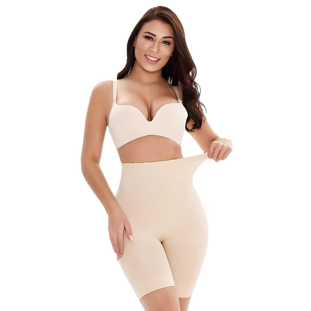 SculptCurve™ 4-in-1 Seamless High-Waist Shaper: Tummy, Back, Thighs & Hips