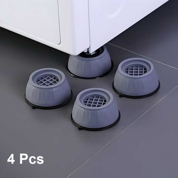 Heavy-Duty Universal Washer & Dryer Foot Pads – Noise Reduction & Anti-Walk (4 Pcs)